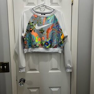 Nike Floral Print Sweatshirt